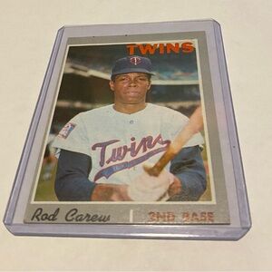 Rod Carew 1970 Topps Baseball Card # 290 Vintage Collectible Minnesota Twins